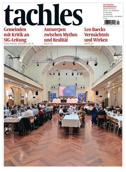 tachles – 19 Mai 2023 Cover