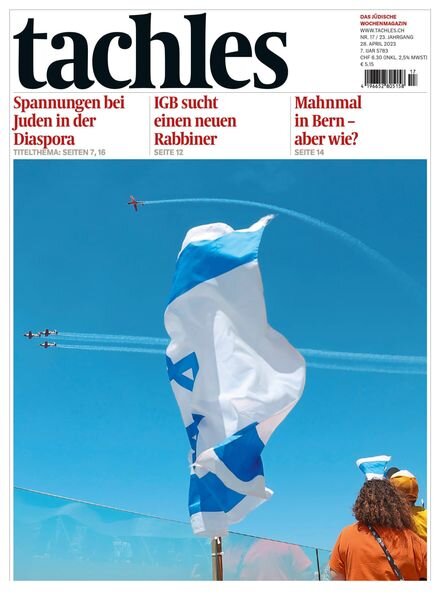 tachles – 28 April 2023 Cover