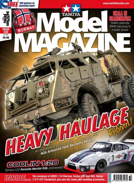 Tamiya Model Magazine – Issue 332 – June 2023 Cover