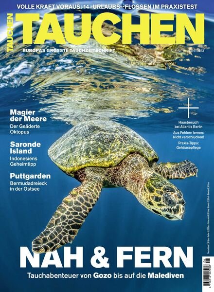 Tauchen – Juni 2023 Cover