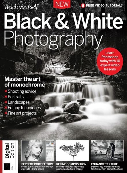 Teach Yourself Black & White Photography – May 2023 Cover