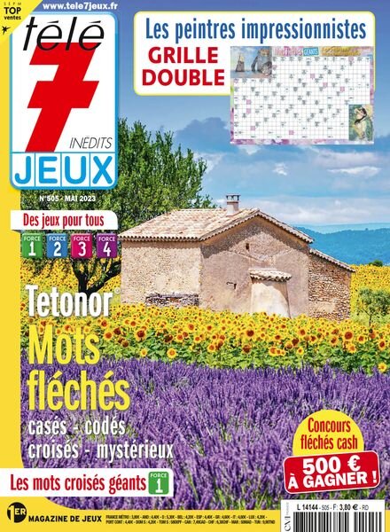 Tele 7 Jeux – Mai 2023 Cover
