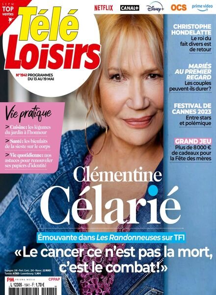 Tele Loisirs – 8 Mai 2023 Cover
