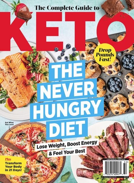The Complete Guide to Keto The Never Hungry Diet – March 2023 Cover
