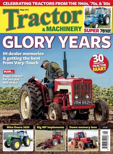 Tractor & Machinery – May 2023 Cover