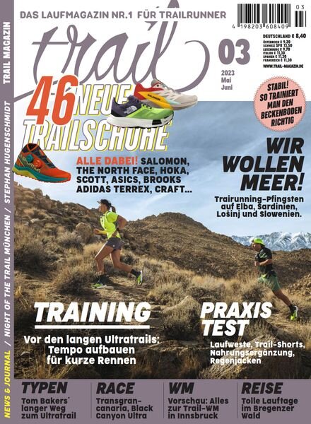 Trail Magazin – Mai-Juni 2023 Cover