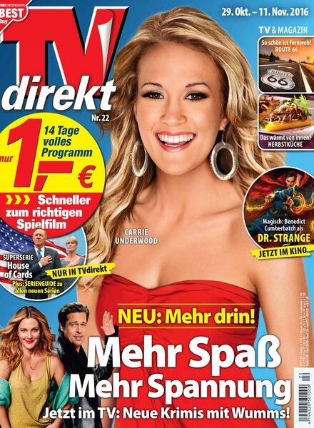 TV Direkt – 21 Oktober 2016 Cover