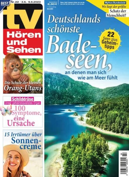 TV Horen und Sehen – 26 Mai 2023 Cover
