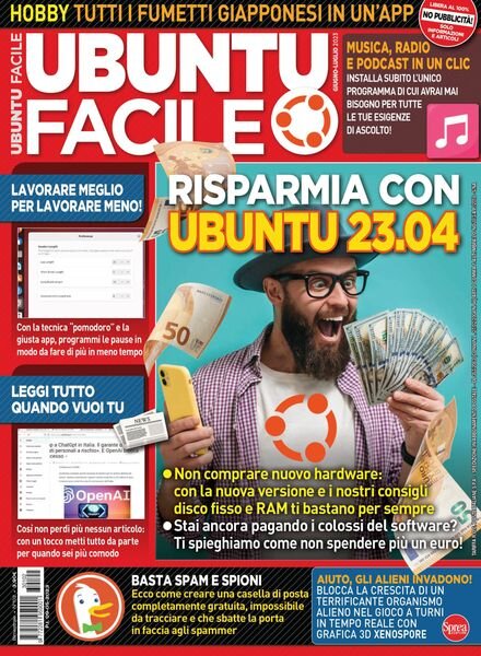 Ubuntu Facile – giugno 2023 Cover
