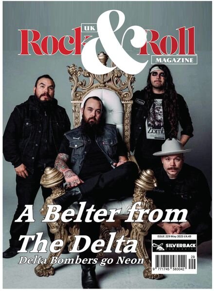 UK Rock & Roll Magazine – May 2023 Cover