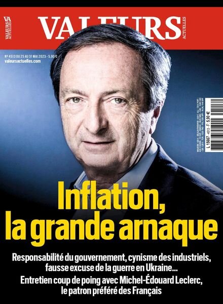 Valeurs actuelles – 25 mai 2023 Cover