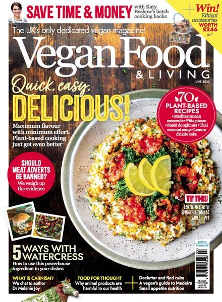 Vegan Food & Living – June 2023 Cover