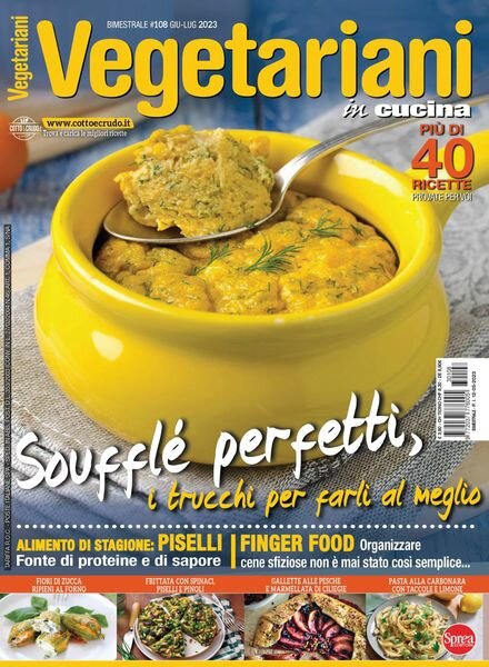 Vegetariani in Cucina – giugno 2023 Cover