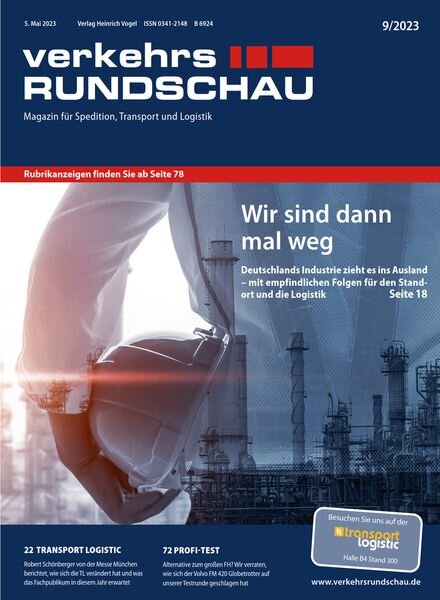 VerkehrsRundschau – 27 April 2023 Cover