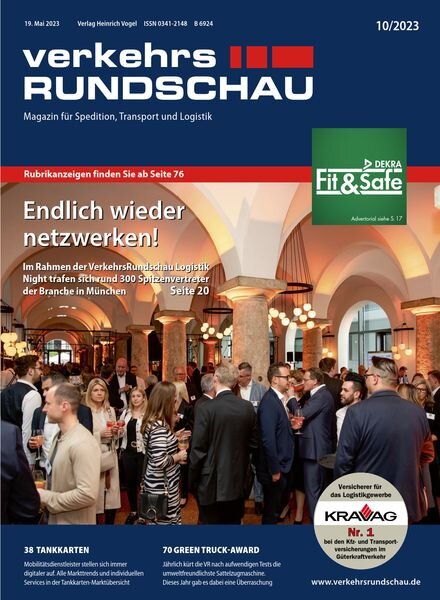 VerkehrsRundschau – Mai 2023 Cover