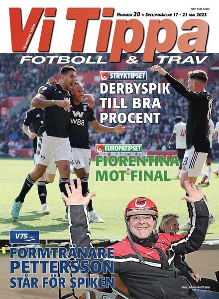 Vi Tippa – 16 maj 2023 Cover