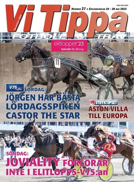 Vi Tippa – 23 maj 2023 Cover