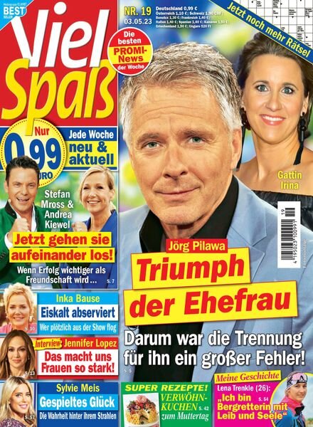 Viel Spass – 03 Mai 2023 Cover