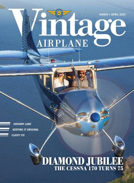 Vintage Airplane – March-April 2023 Cover