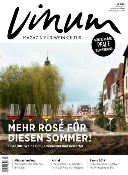 Vinum – Juni 2023 Cover