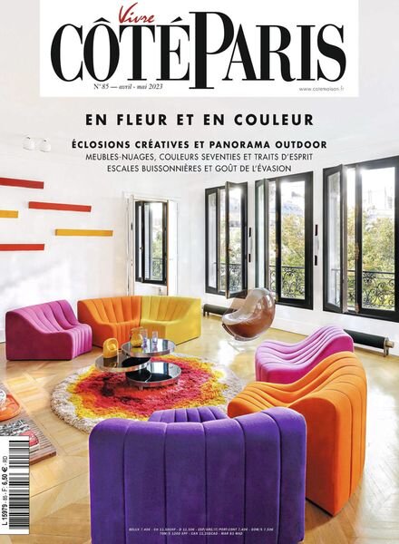 Vivre Cote Paris – avril 2023 Cover