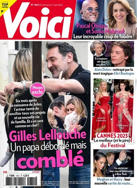 Voici – 26 Mai 2023 Cover