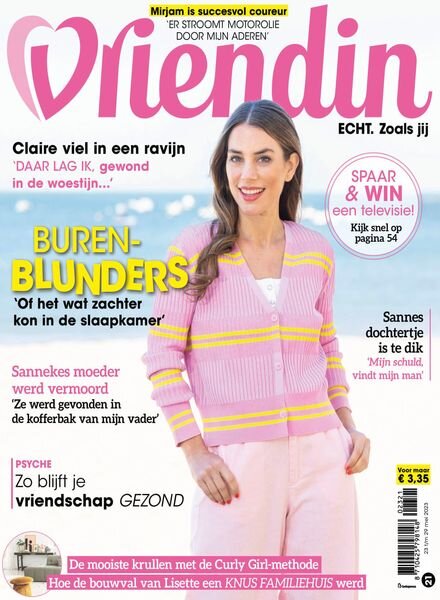 Vriendin – 23 mei 2023 Cover
