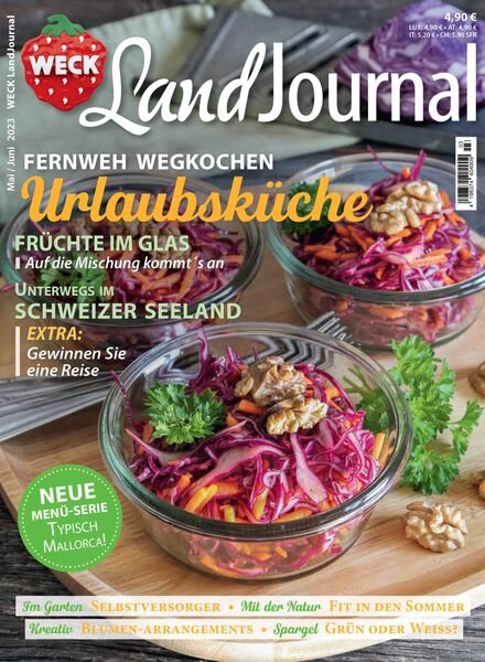 Weck LandJournal – Mai 2023 Cover
