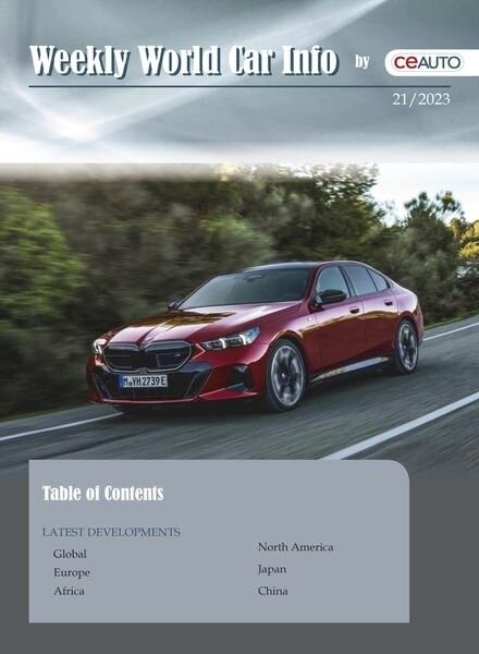 Weekly World Car Info – 27 May 2023 Cover