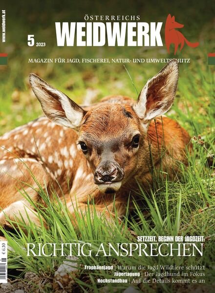 WEIDWERK – 01 Mai 2023 Cover