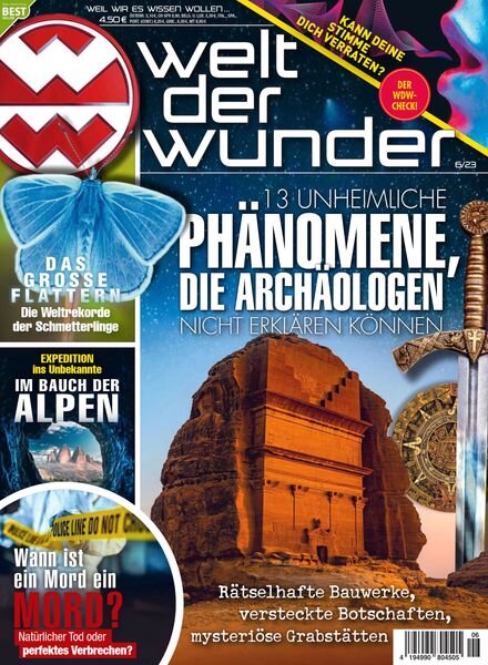 Welt der Wunder – Juni 2023 Cover