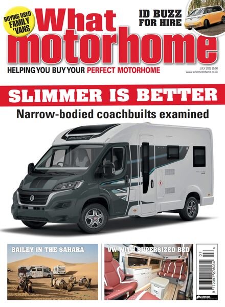 What Motorhome – July 2023 Cover