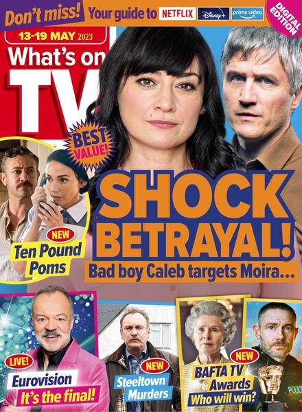 What’s on TV – 13 May 2023 Cover