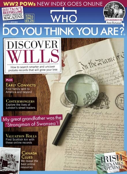 Who Do You Think You Are – June 2023 Cover
