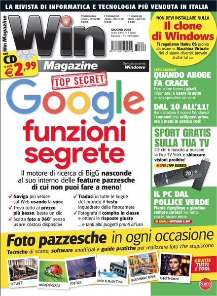 Win Magazine – Giugno 2023 Cover