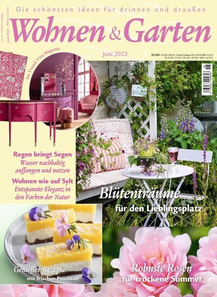 Wohnen & Garten – Juni 2023 Cover