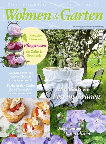 Wohnen & Garten – Mai 2023 Cover