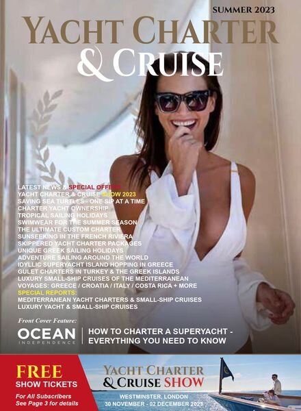 Yacht Charter & Cruise – May 2023 Cover