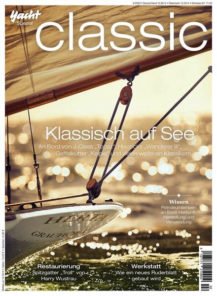 Yacht Classic Germany – Mai 2023 Cover