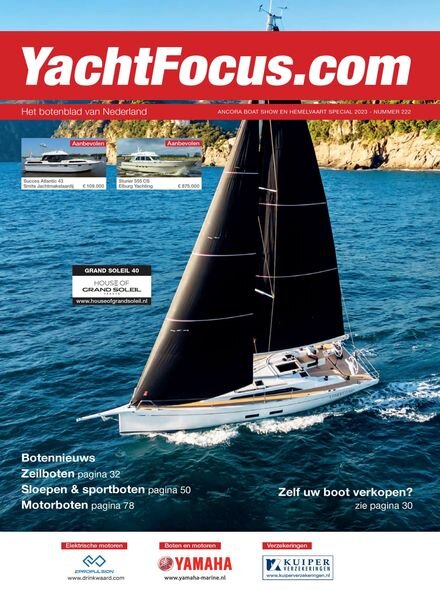 YachtFocus Magazine – april 2023 Cover