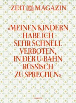 Zeit Magazin – 17 Mai 2023