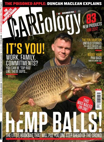 2011-11-16 CARPology Magazine Cover