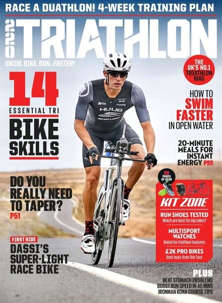 220 Triathlon – August 2017 Cover