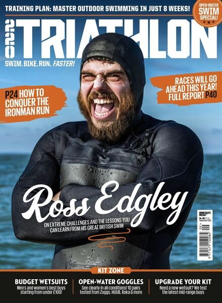220 Triathlon – August 2020 Cover