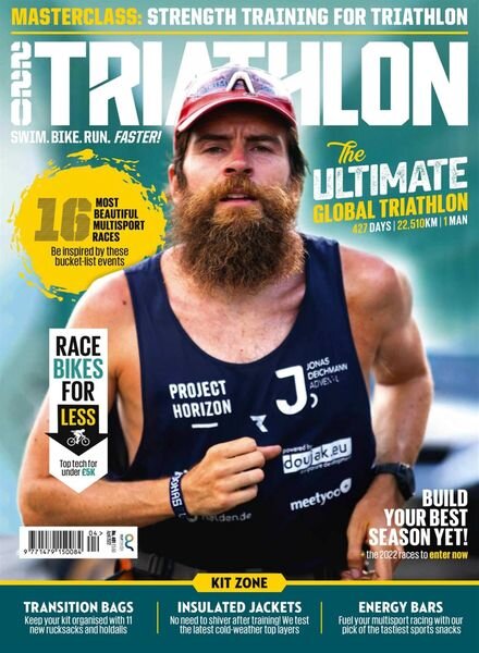 220 Triathlon – February 2022 Cover