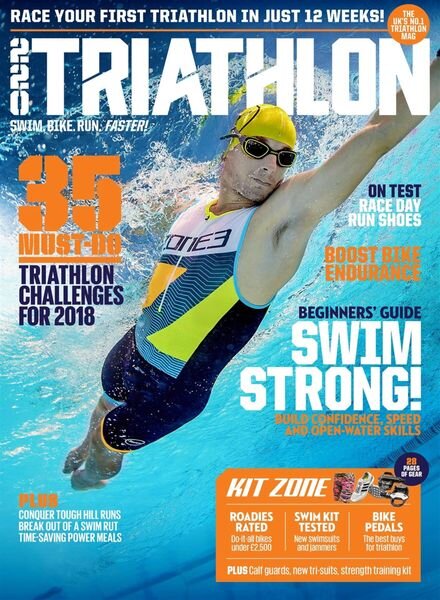220 Triathlon – January 2018 Cover