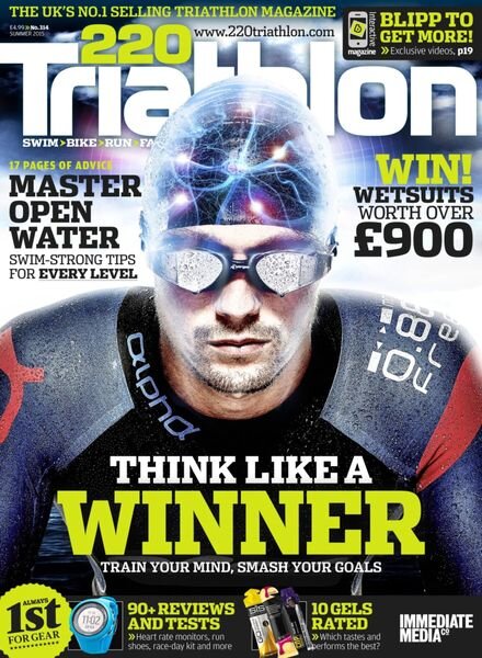 220 Triathlon – June 2015 Cover