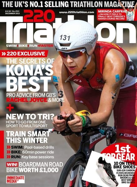 220 Triathlon – November 2013 Cover