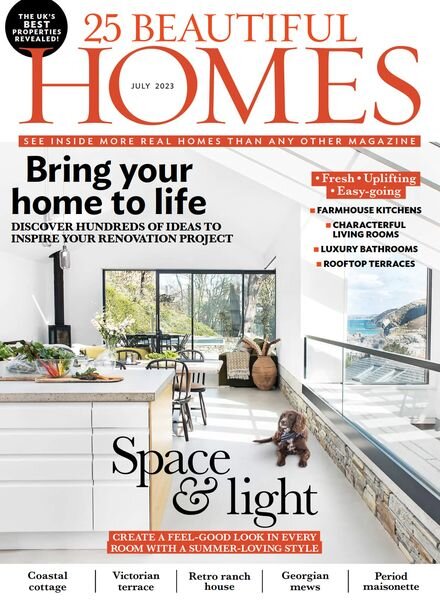 25 Beautiful Homes – July 2023 Cover