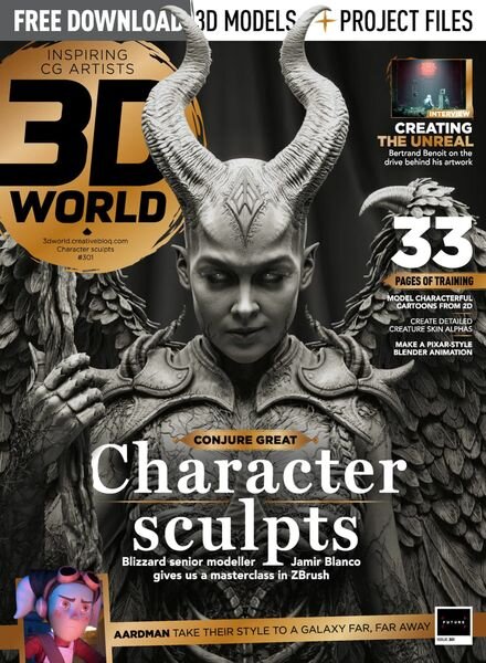 3D World UK – August 2023 Cover